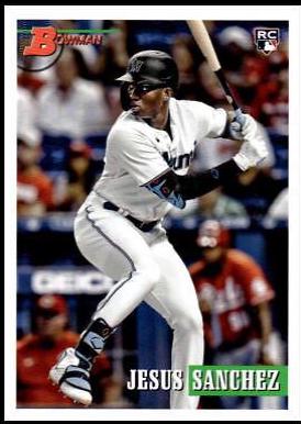 Jesus Sanchez #15 Baseball Cards 2021 Bowman Heritage