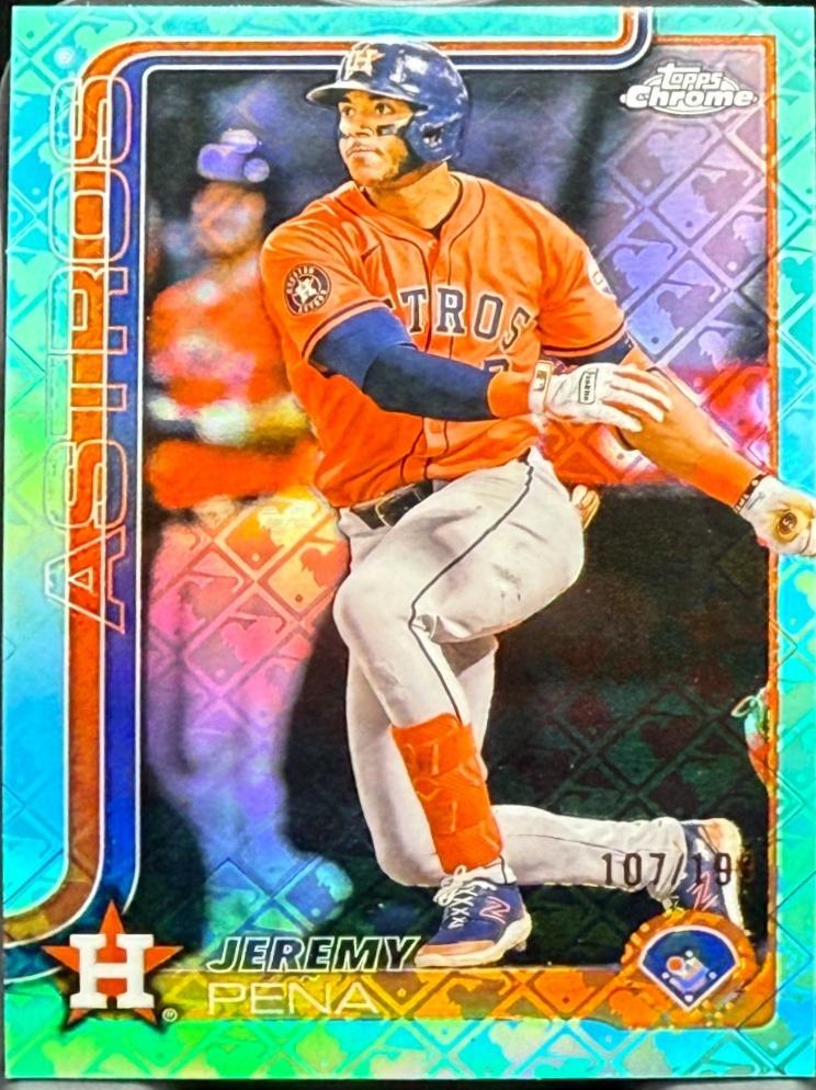 Jeremy Pena [Aqua Refractor] #239