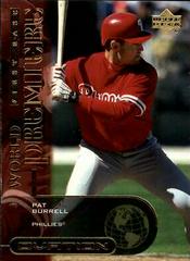 Pat Burrell #65 Baseball Cards 2000 Upper Deck Ovation Prices