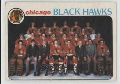 Blackhawks Team #195 Hockey Cards 1978 O-Pee-Chee