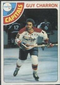 Guy Charron #22 Hockey Cards 1978 Topps
