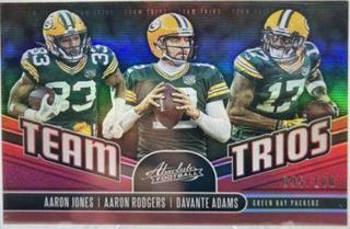 Aaron Jones, Aaron Rodgers, Davante Adams