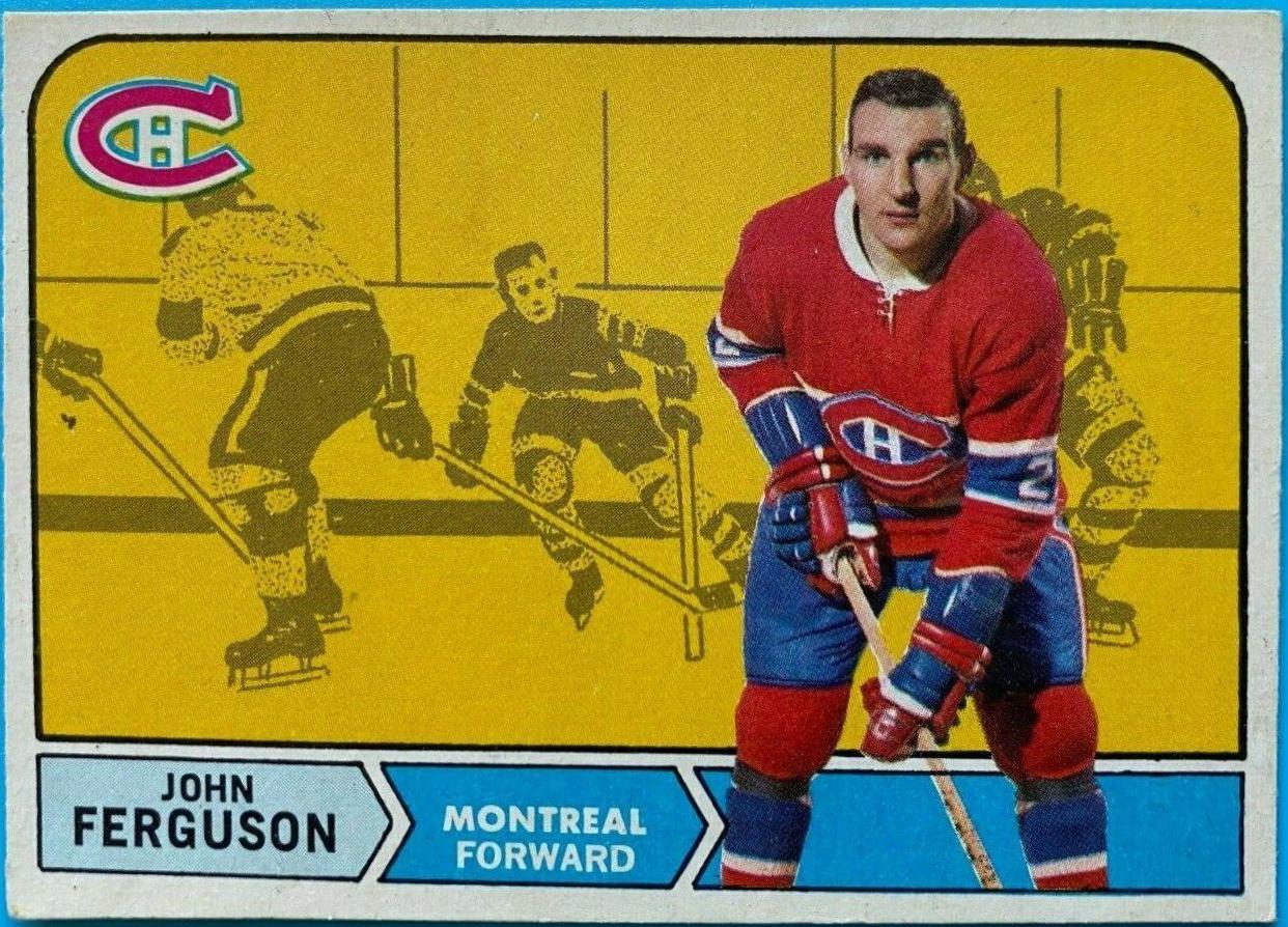 John Ferguson #20 Hockey Cards 1968 O-Pee-Chee