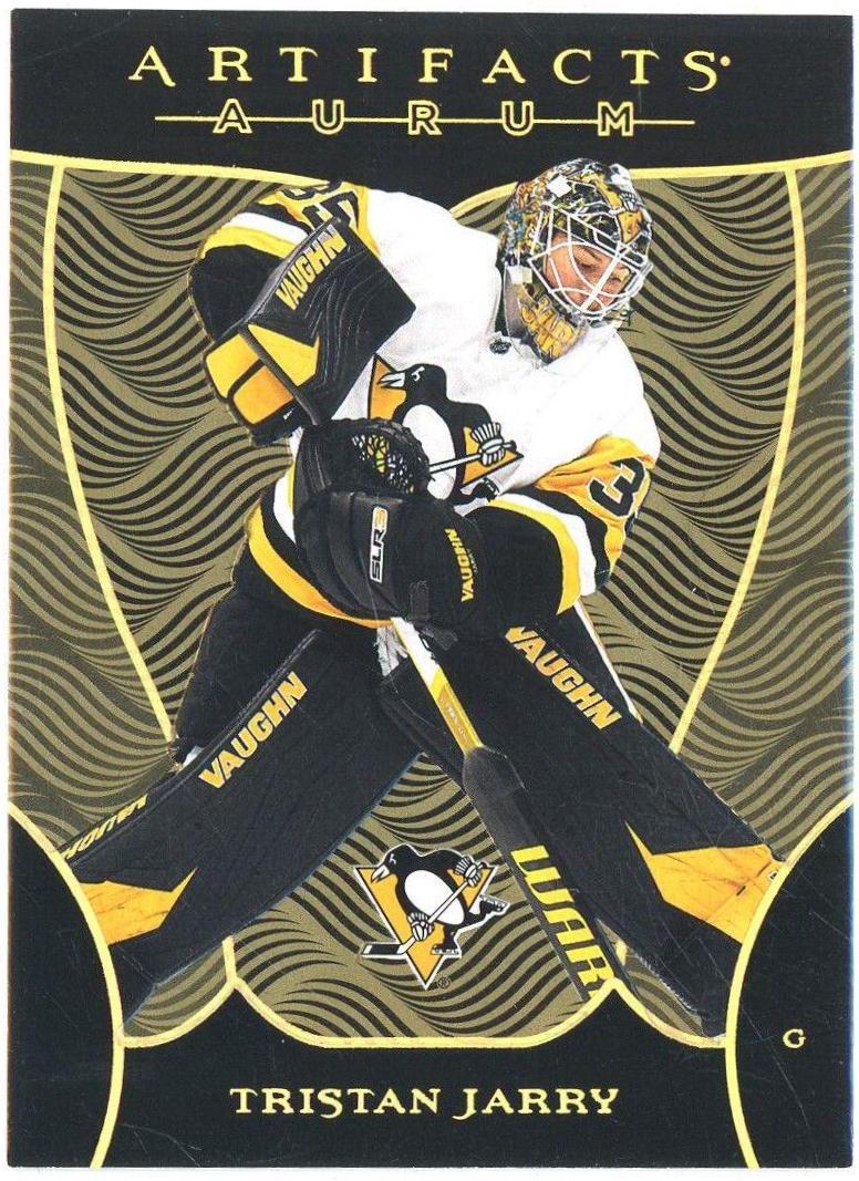Tristan Jarry #A-TJ Hockey Cards 2022 Upper Deck Artifacts Aurum