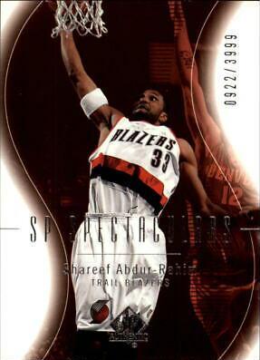 Shareef Abdur Rahim #96 Basketball Cards 2003 SP Authentic