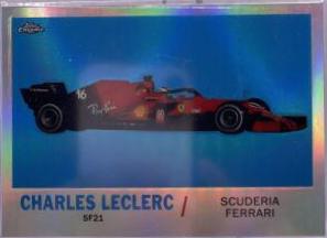 Charles Leclerc #T61-CL Racing Cards 2021 Topps Formula 1 1961 Sports Cars