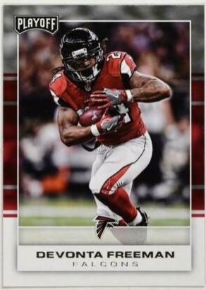 Devonta Freeman #4 Football Cards 2017 Panini Playoff