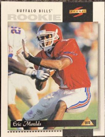 Eric Moulds #220 Football Cards 1996 Panini Score