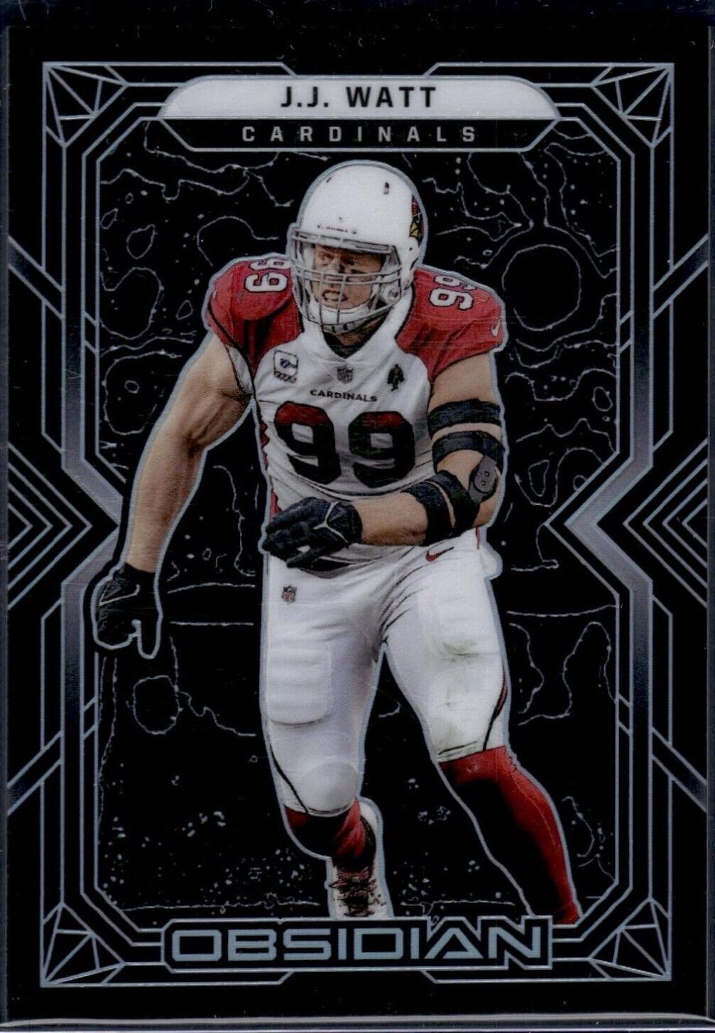 J. J. Watt #3 Football Cards 2022 Panini Obsidian