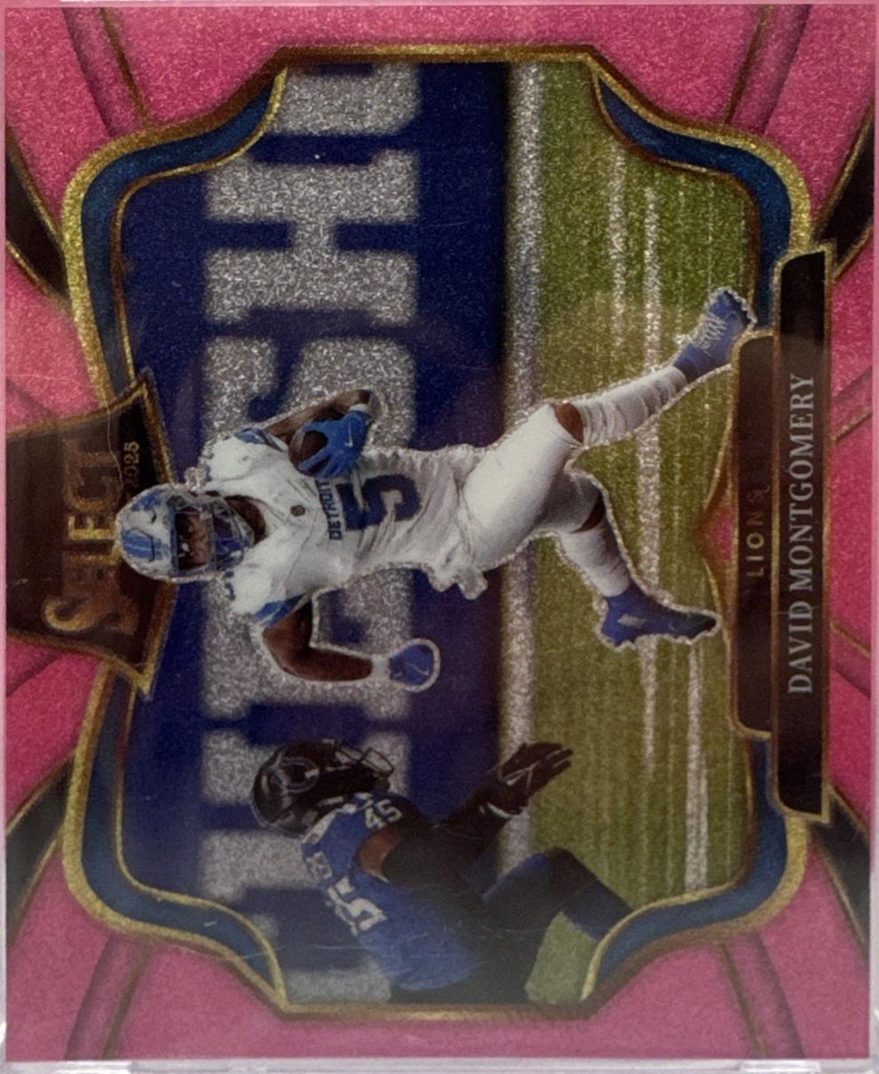 David Montgomery [Pink Glitter Prizm] #469