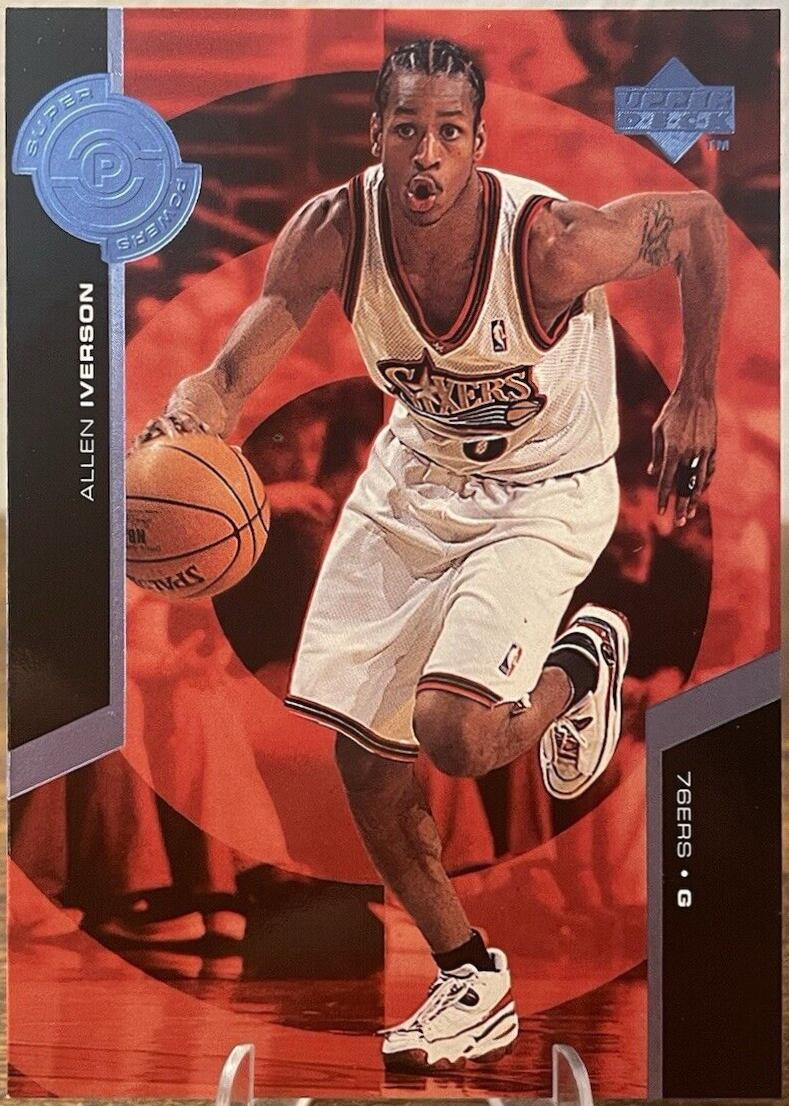 Allen Iverson #S20 Basketball Cards 1998 Upper Deck Super Powers