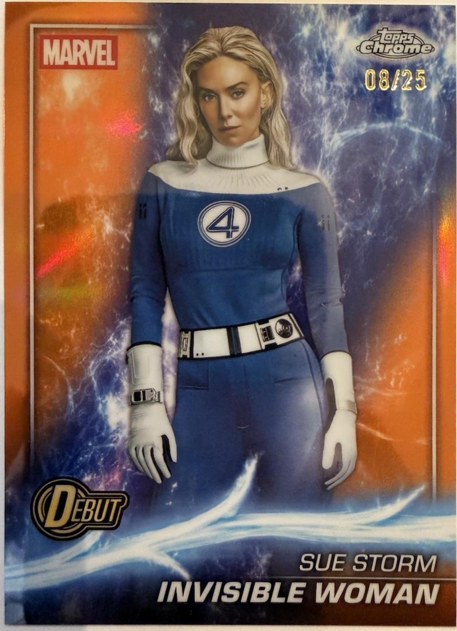 Invisible Woman [Orange Refractor] #195
