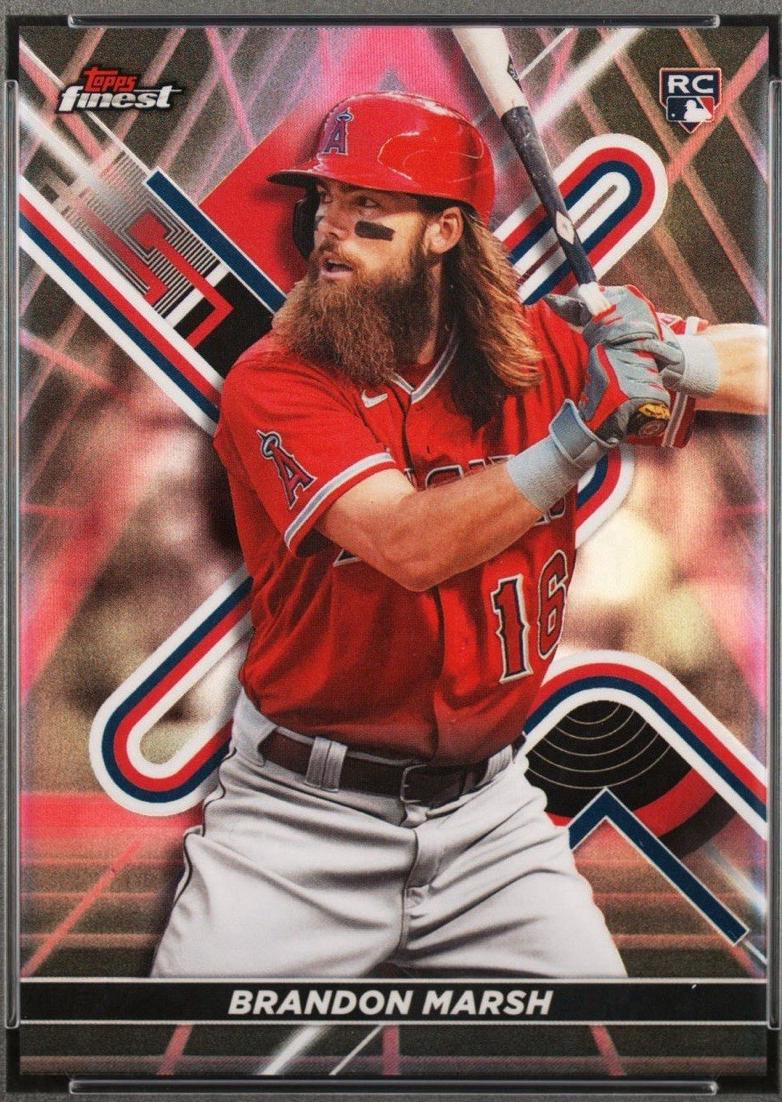 Brandon Marsh [Red Black Vapor Refractor] #11