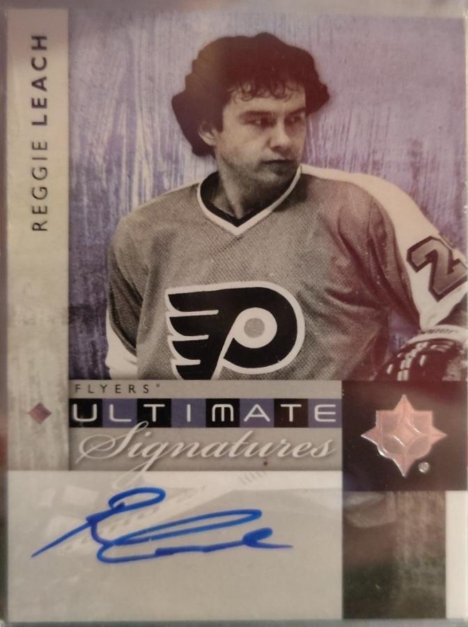 Reggie Leach #US-RL Hockey Cards 2011 Ultimate Collection Signatures