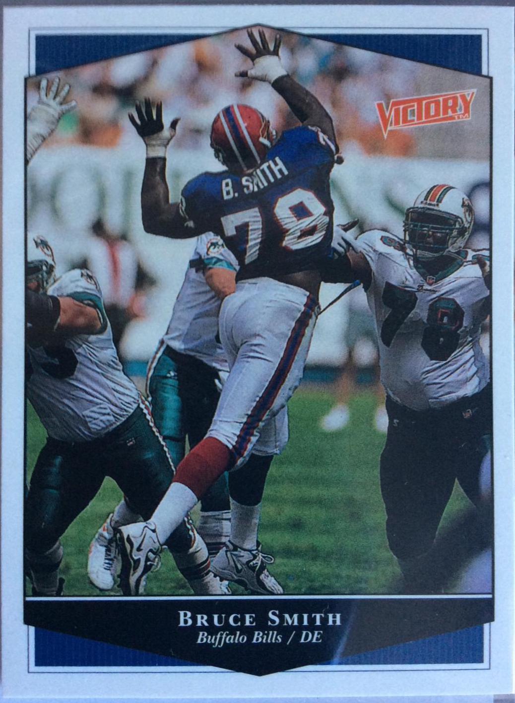 Bruce Smith #33 Football Cards 1999 Upper Deck Victory