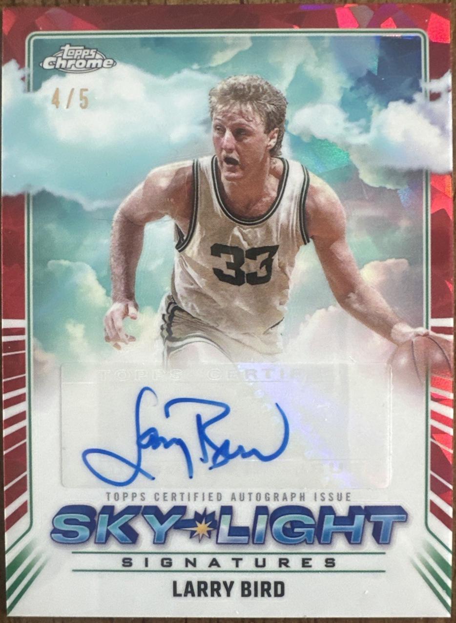 Larry Bird [Red Sapphire] #SLS-LB