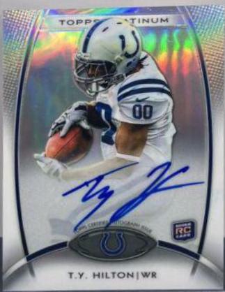 T.Y. Hilton [Purple Refractor Autograph] #147