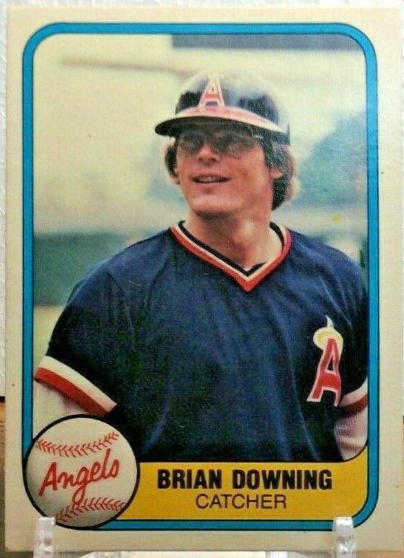 Brian Downing #282 1981 Fleer Baseball