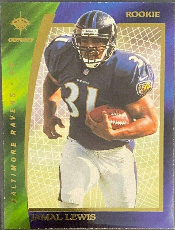 Jamal Lewis #104 Football Cards 2000 Collector's Edge Odyssey