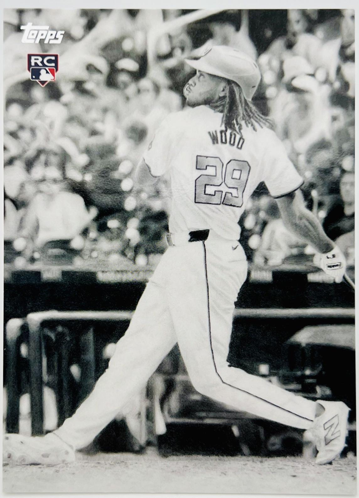 James Wood #KHAC-39 2025 Topps Update Keegan Hall Art Baseball
