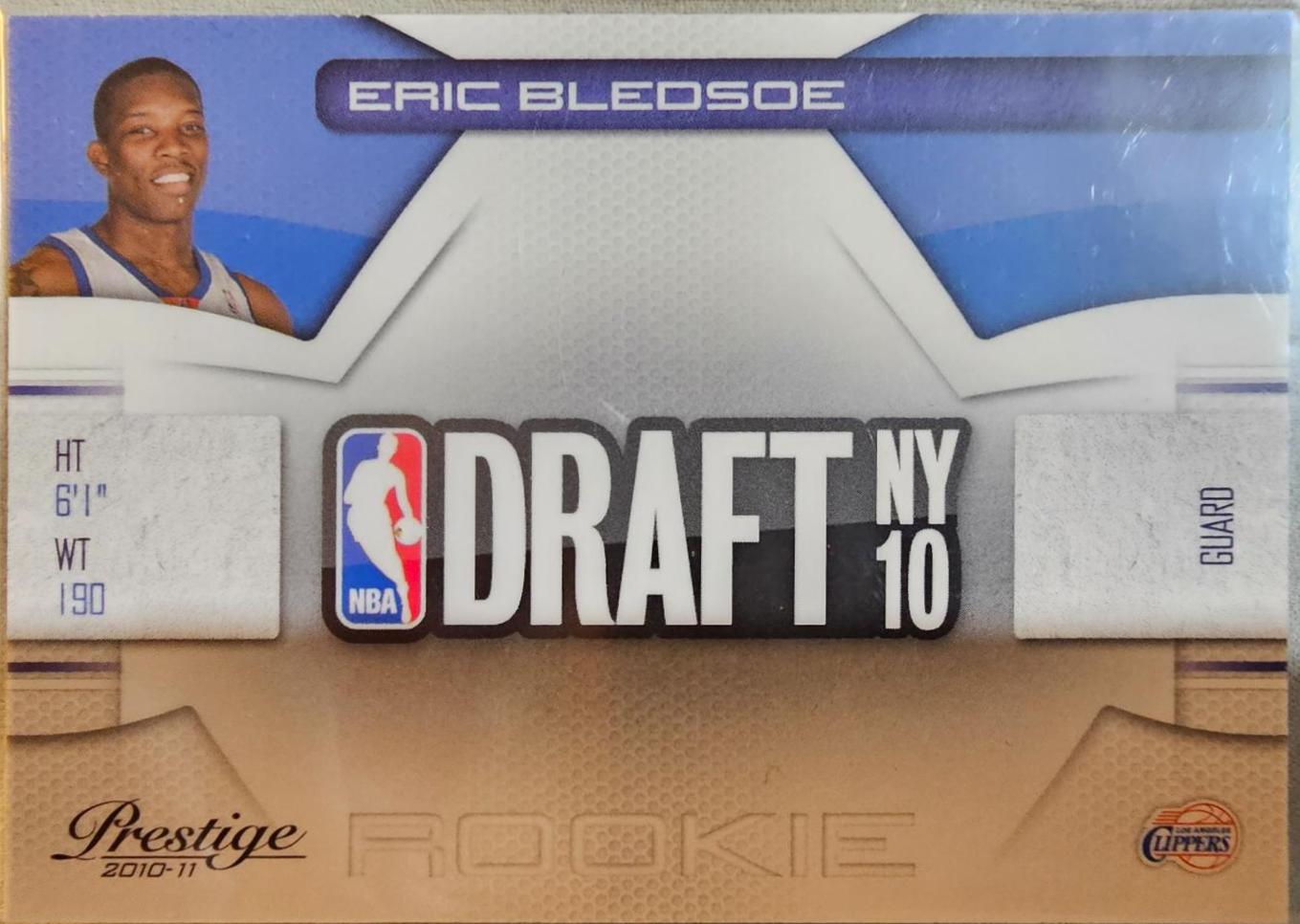Eric Bledsoe #18 Basketball Cards 2010 Panini Prestige NBA Draft Class