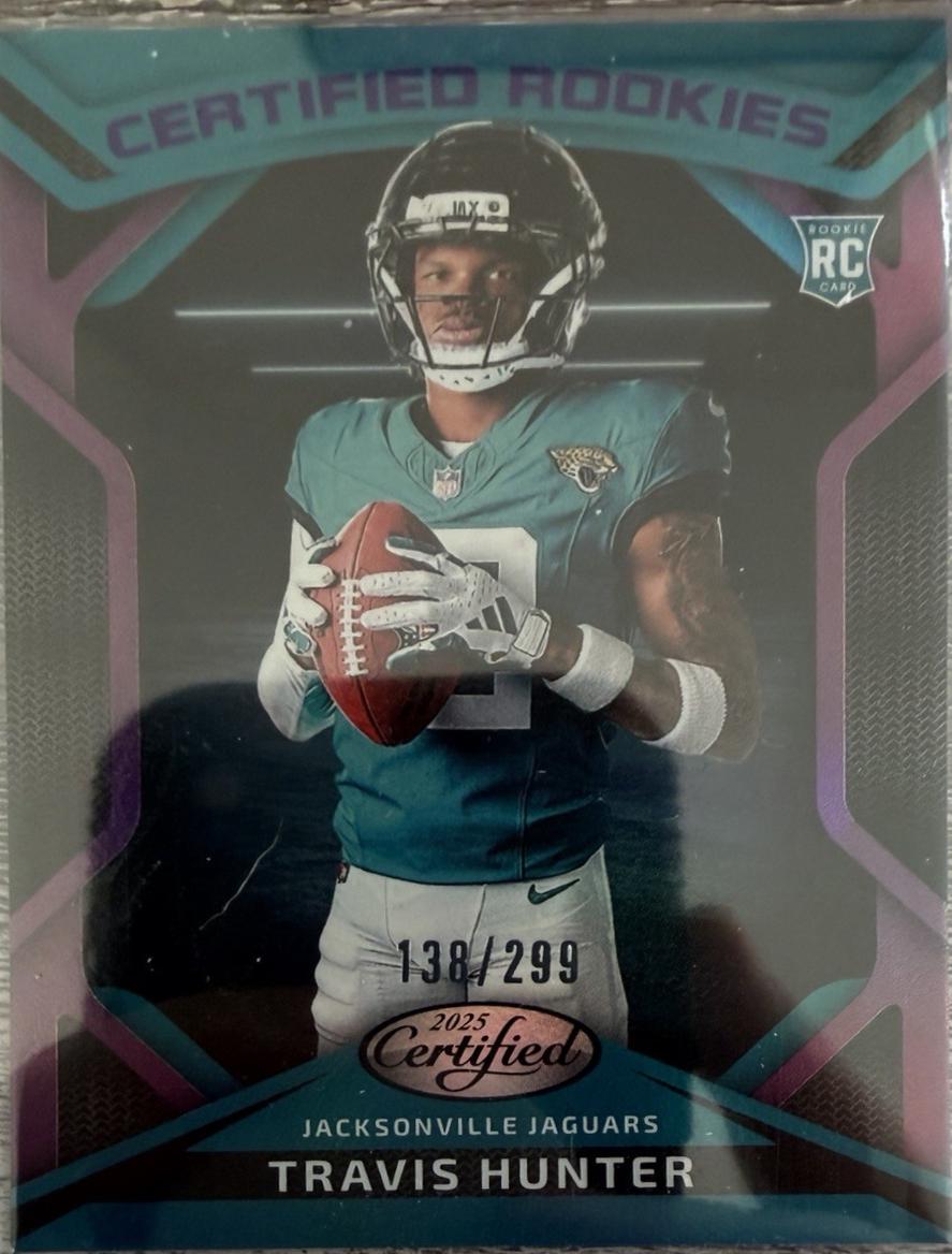 Travis Hunter #CRK-THR 2025 Panini Certified Rookie Football