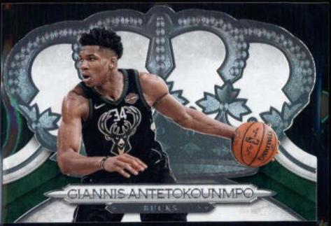 Giannis Antetokounmpo #34 2018-19 Panini Crown Royale Basketball