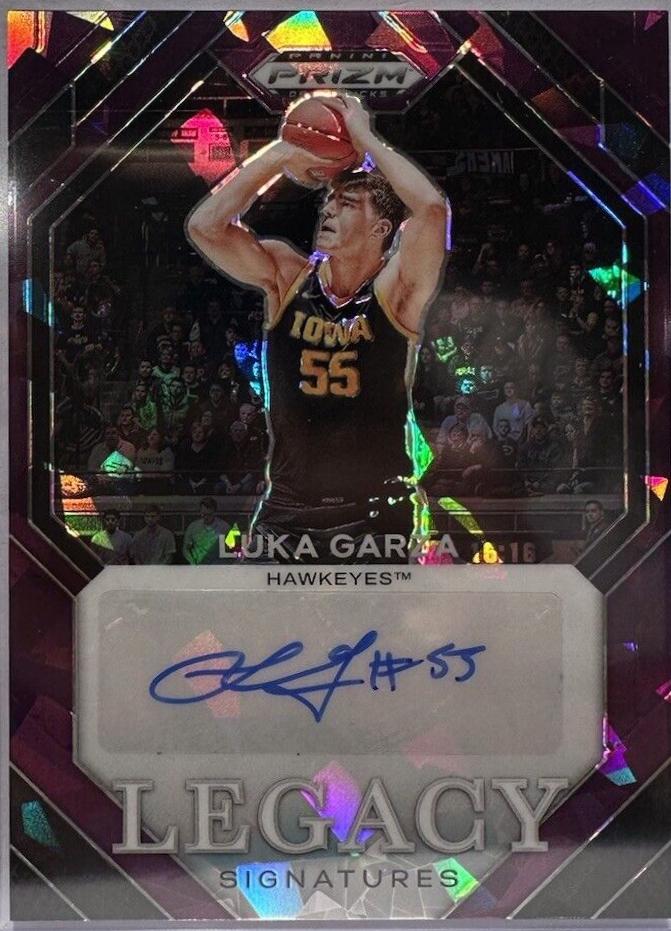 Luka Garza [Purple Ice] #LS-LGZ