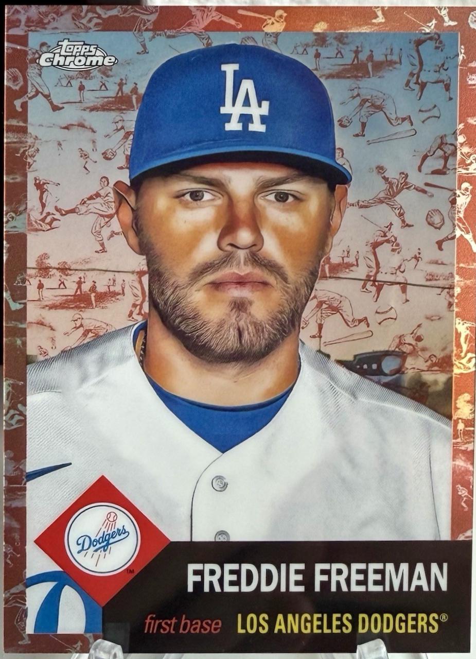 Freddie Freeman [Toile Cream Rose Gold] #500