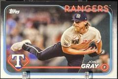 Jon Gray #TEX-7 Baseball Cards 2024 Topps Team Set Prices
