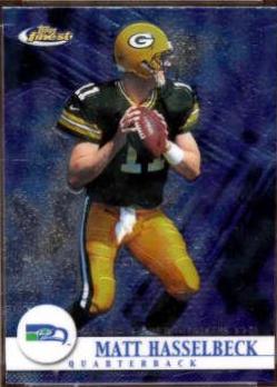 Matt Hasselbeck #25 Football Cards 2001 Topps Finest