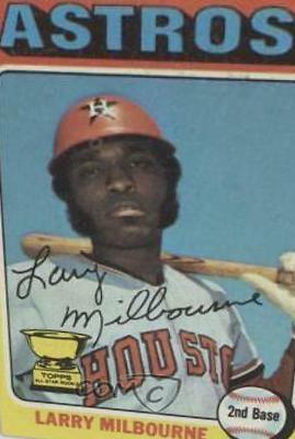Larry Milbourne #512 Baseball Cards 1975 Topps