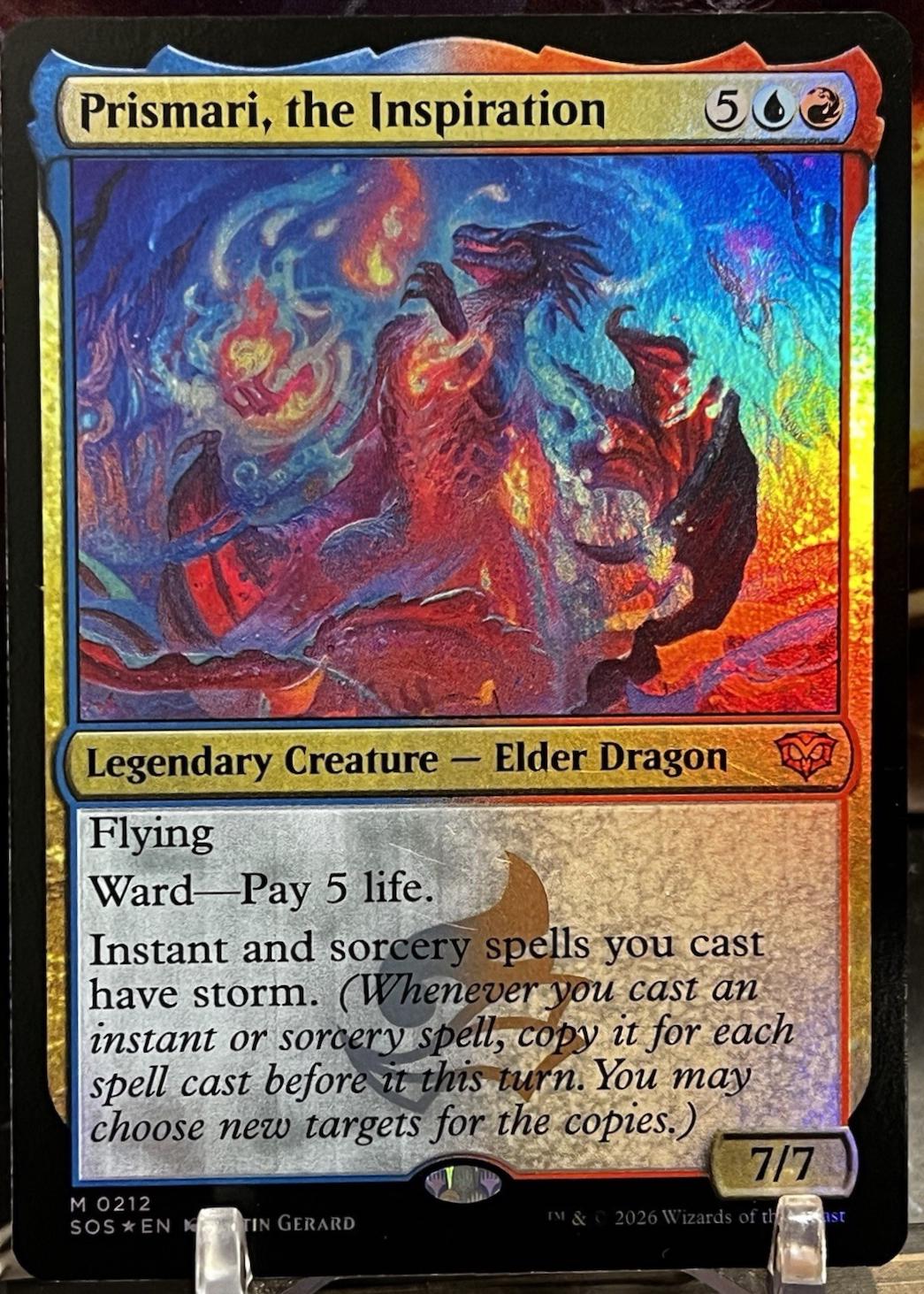 Prismari, the Inspiration [Foil] #212