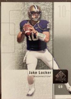 Jake Locker #63 2011 Sp Authentic Football