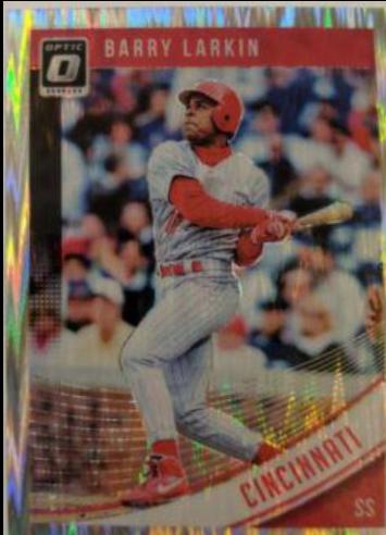 Barry Larkin #83 2018 Panini Donruss Optic Baseball