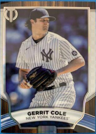 Gerrit Cole #1 Baseball Cards 2022 Topps Tribute