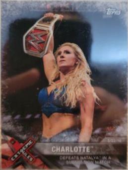 Charlotte #87 Wrestling Cards 2017 Topps WWE Road To Wrestlemania