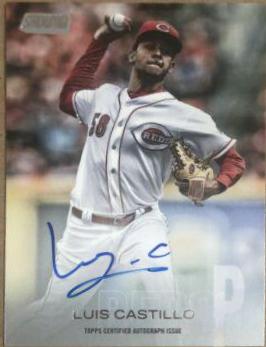 Luis Castillo #SCA-LC 2018 Stadium Club Baseball Autographs