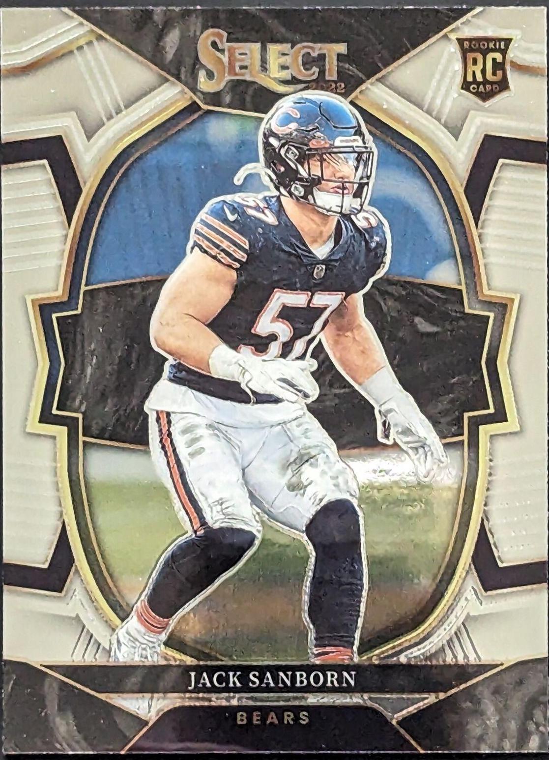 Jack Sanborn #62 Football Cards 2022 Panini Select