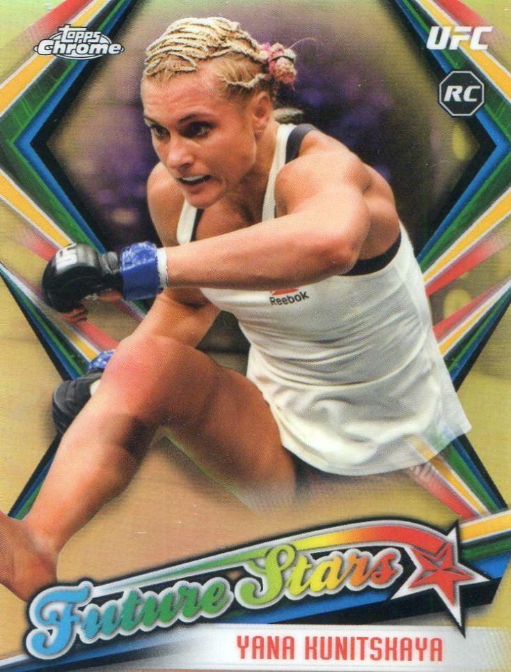 Yana Kunitskaya #FS-YK Ufc Cards 2019 Topps UFC Chrome Future Stars