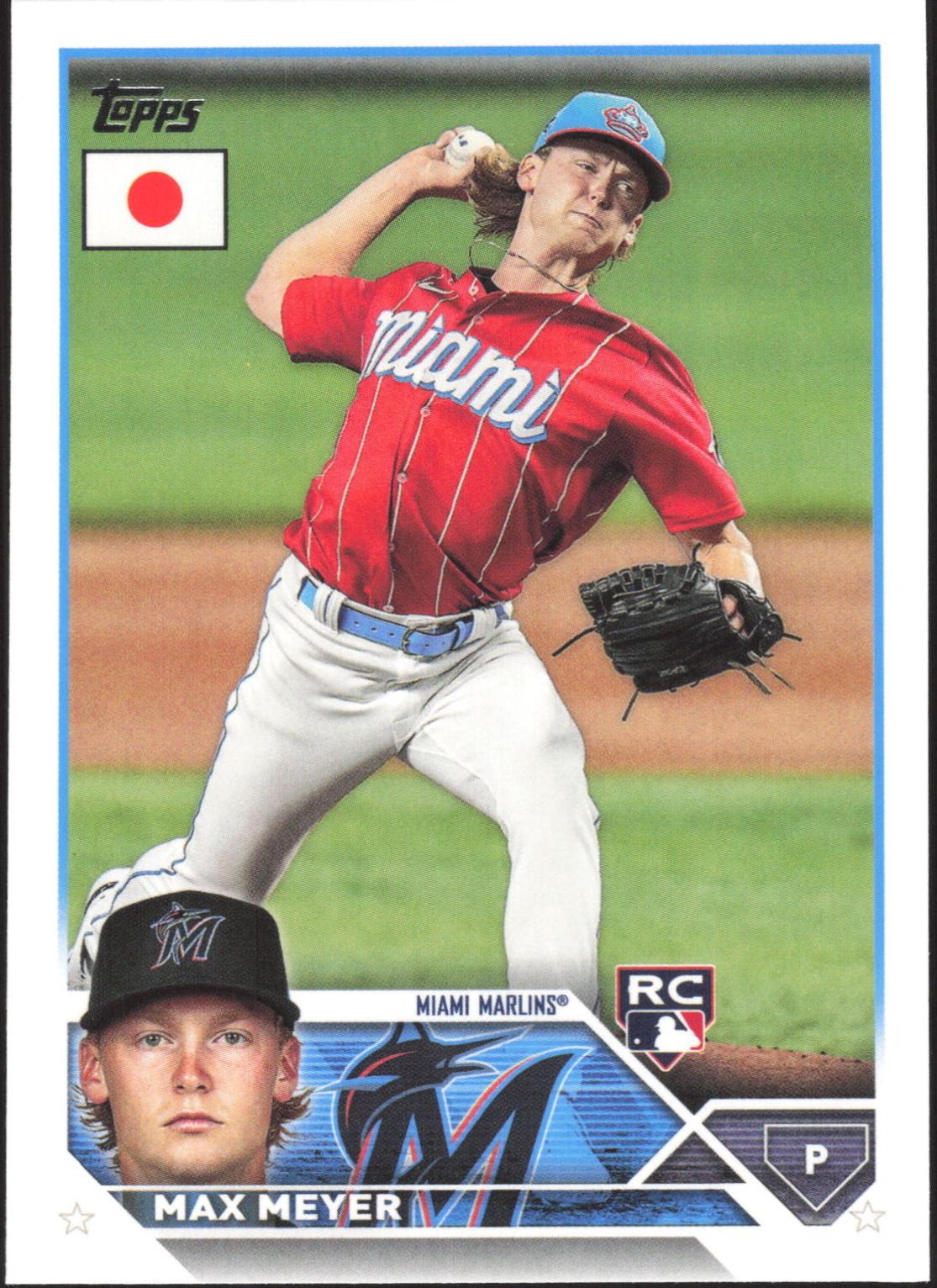 Max Meyer #148 2023 Topps Japan Edition Baseball