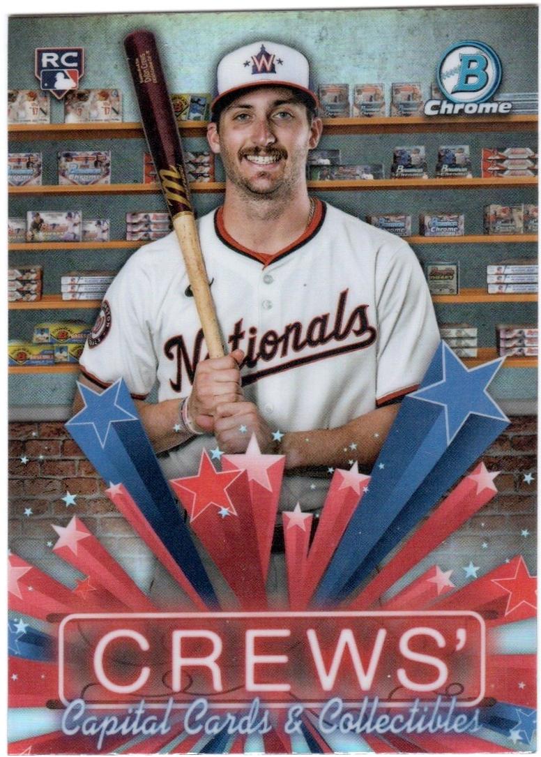 Dylan Crews #HS-12 Baseball Cards 2025 Bowman Hobby Stars