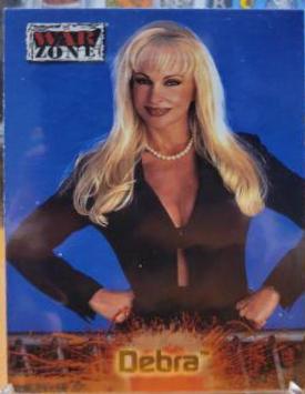 Debra #58 Wrestling Cards 2001 Fleer WWF Raw Is War