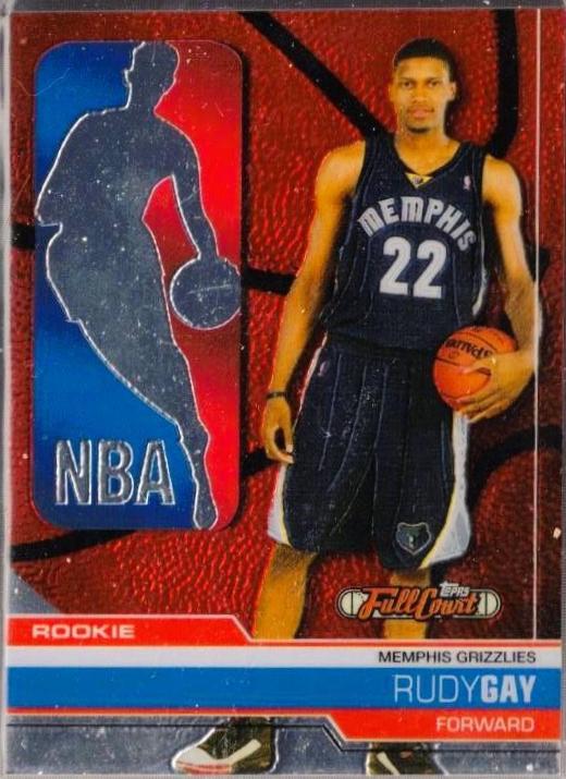 Rudy Gay #125 Basketball Cards 2006 Topps Full Court Chrome