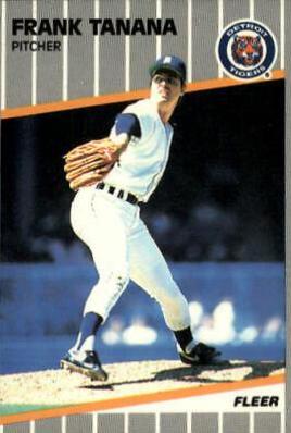 Frank Tanana #147 Baseball Cards 1989 Fleer
