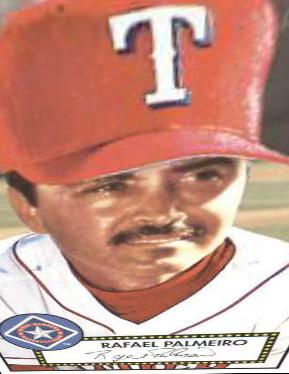 Rafael Palmeiro #5 Baseball Cards 2001 Topps Heritage