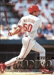 Calvin Maduro #575 Baseball Cards 1997 Fleer