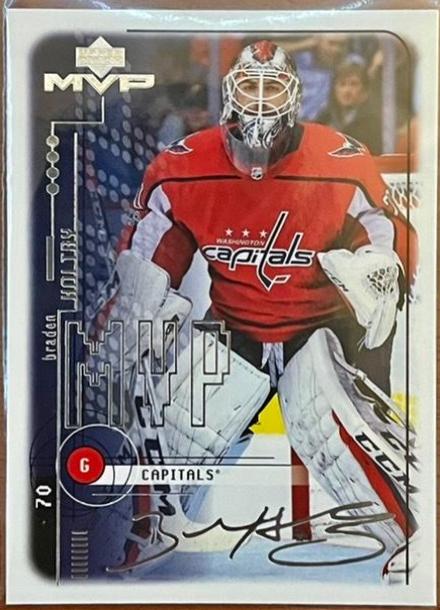 Braden Holtby #82 2018 Upper Deck MVP Hockey