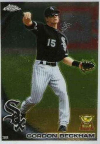Gordon Beckham #36 Baseball Cards 2010 Topps Chrome