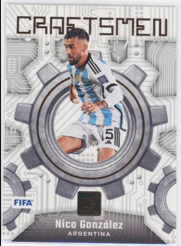 Nico Gonzalez #1 Soccer Cards 2023 Panini Donruss Craftsmen